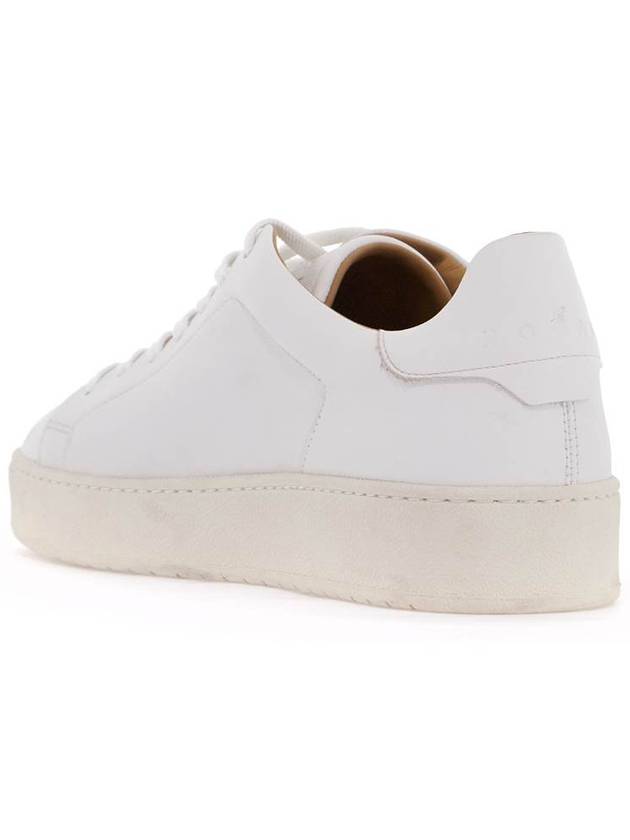 Hogan H672 Smooth Leather Low Top Sneakers White - HOGAN - BALAAN 4