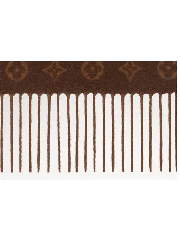 Game On Scarf Brown - LOUIS VUITTON - BALAAN 5