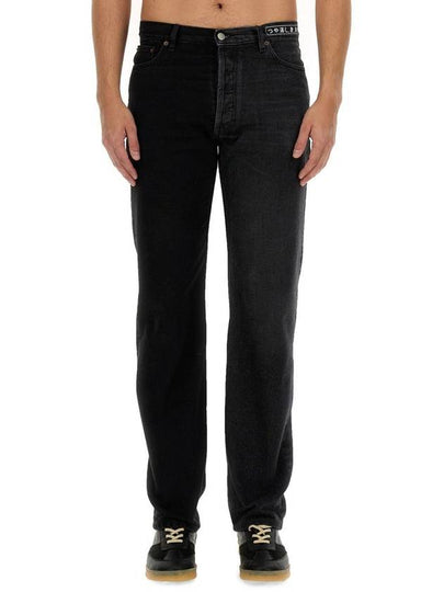 Half And Half 5 Pocket Jeans Black - MAISON MARGIELA - BALAAN 2