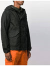 Wappen Patch Reflective Weave Ripstop TC Hooded Jacket Black - STONE ISLAND - BALAAN 4