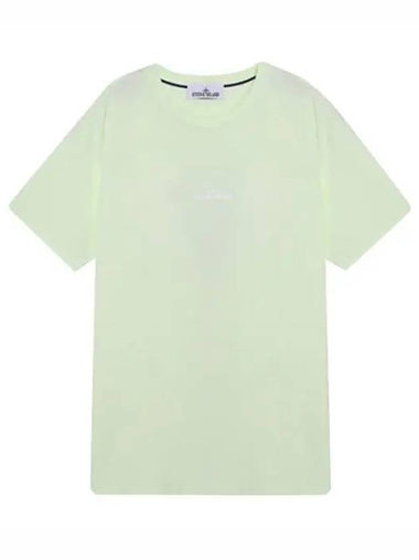 micrologo print t shirt - STONE ISLAND - BALAAN 1