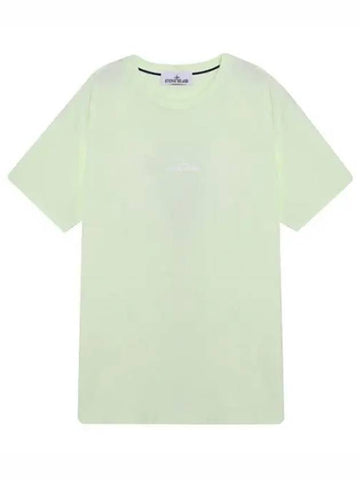 Micro logo print t shirt short sleeve - STONE ISLAND - BALAAN 1