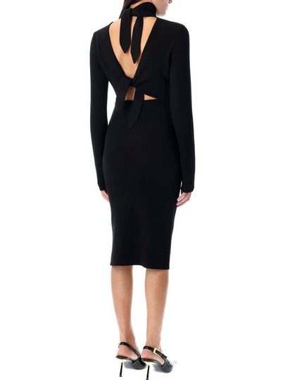 Givenchy Back Tied Midi Dress - GIVENCHY - BALAAN 2