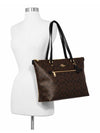 Gallery Tote Bag Dark Brown - COACH - BALAAN 5