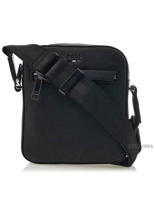 Ray Debossed Logo Cross Bag Black - HUGO BOSS - BALAAN 2