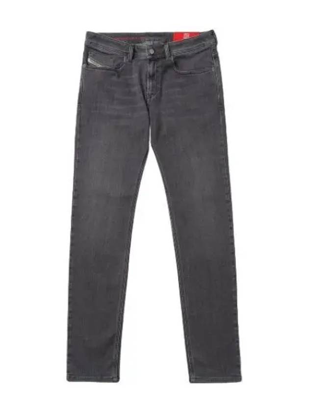 Slinker trousers denim pants dark gray - DIESEL - BALAAN 1