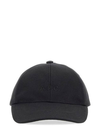 Charlie Logo Ball Cap Black - A.P.C. - BALAAN 2