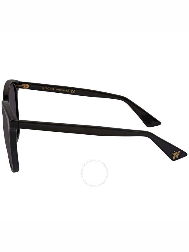 Eyewear Gray Cat Eye Sunglasses Black - GUCCI - BALAAN 4