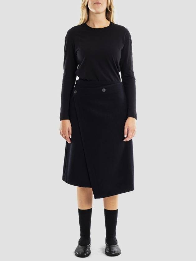 Silka 3 button wrap skirt - STUDIO NICHOLSON - BALAAN 2