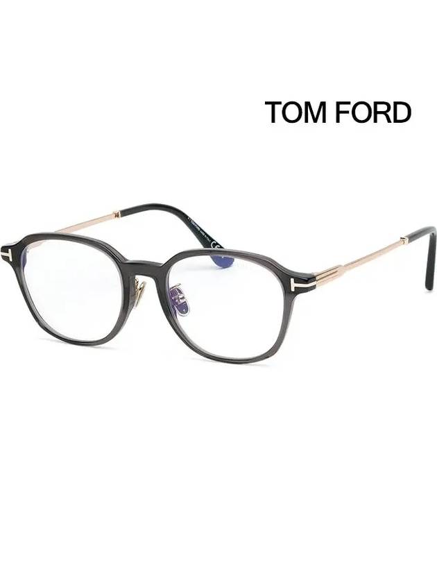 Eyewear Round Eyeglasses Grey - TOM FORD - BALAAN 2