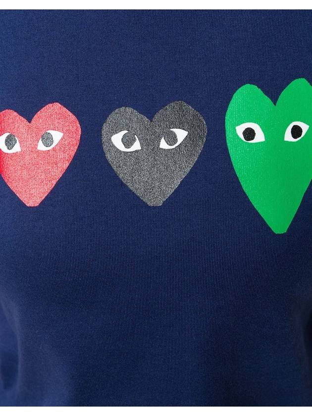 PLAY Heart Logo T-Shirt - COMME DES GARCONS - BALAAN 5