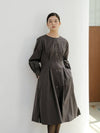 charcoal dart dress - YOUNESS - BALAAN 3