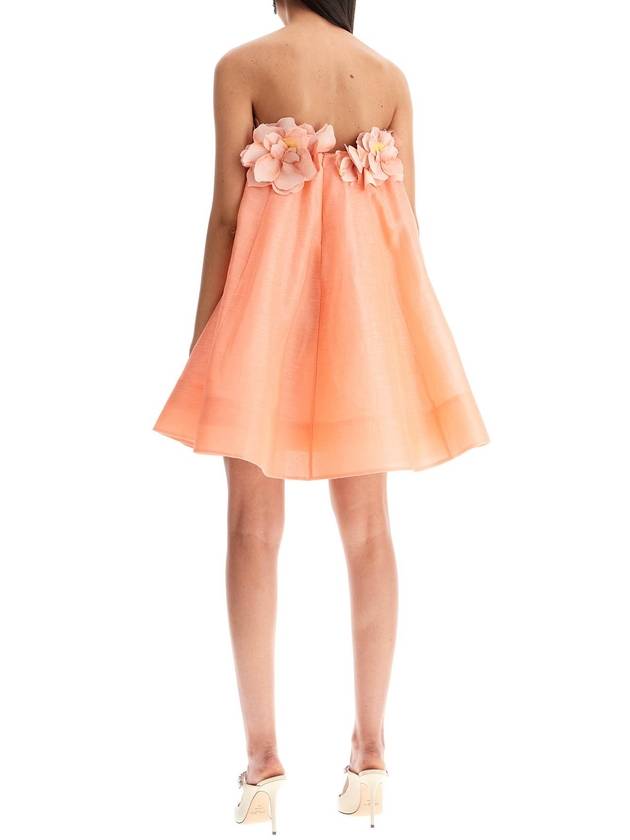 "mini organza dress with petal - ZIMMERMANN - BALAAN 3