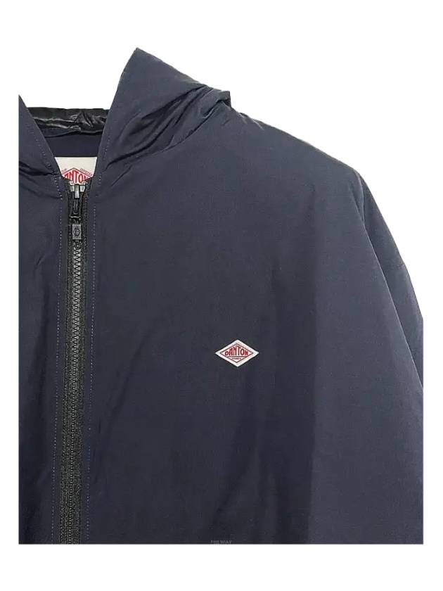 DTA0183 000 NAVY Nylon Jacket Jumper Navy - DANTON - BALAAN 3