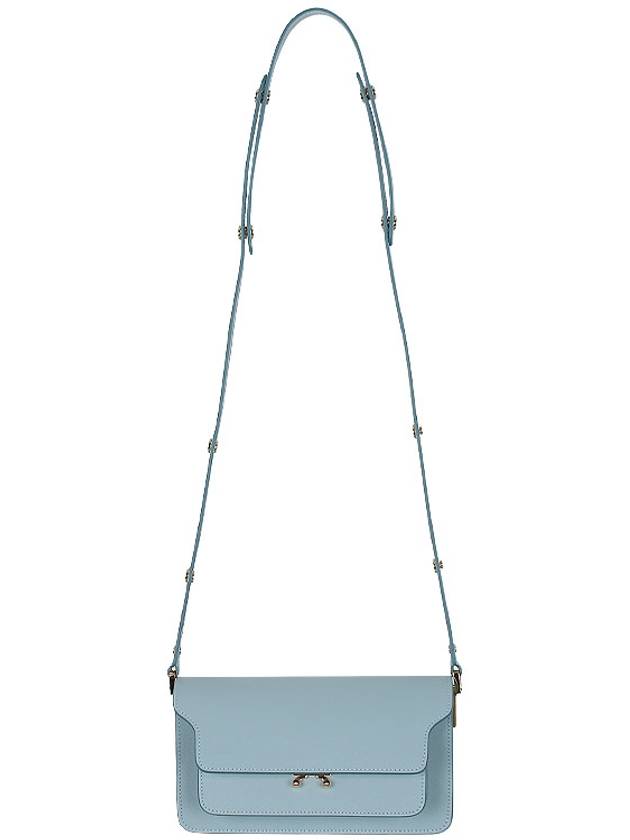 Trunk East West Shoulder Bag Light Blue - MARNI - BALAAN 4