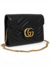 Women s GG Marmont Matelasse Chain Cross Bag - GUCCI - BALAAN 3