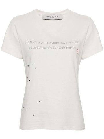 Golden Goose Journey Slim Fit T-Shirt Clothing - GOLDEN GOOSE - BALAAN 1