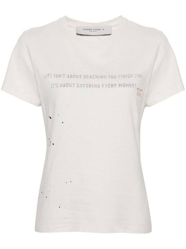 Golden Goose Journey Slim Fit T-Shirt Clothing - GOLDEN GOOSE - BALAAN 1