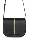 Women's Betty Mini Logo Print Cross Bag Black - A.P.C. - BALAAN 2