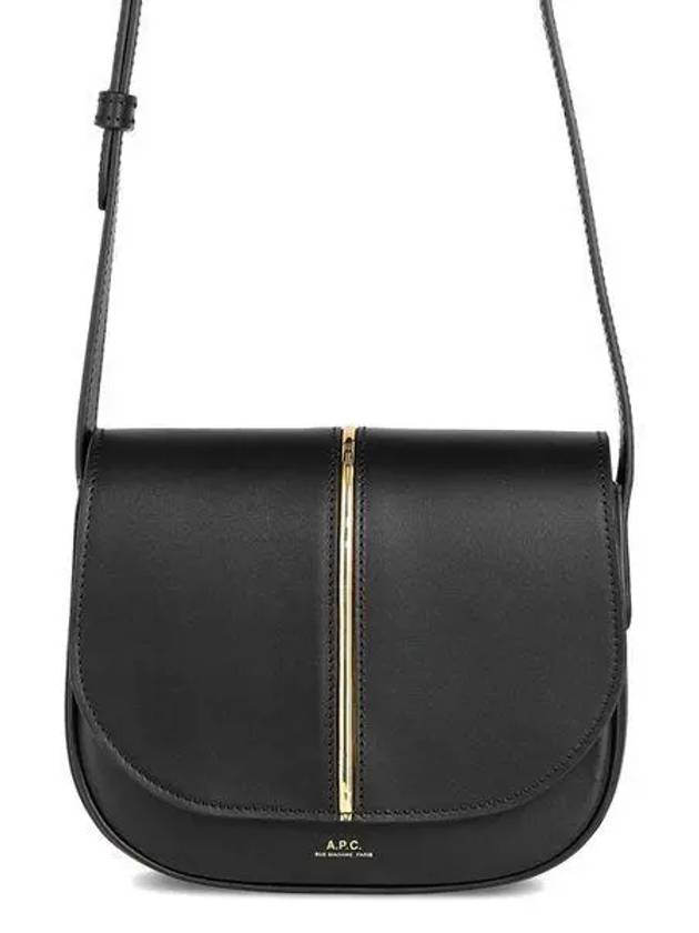 Women's Betty Mini Logo Print Cross Bag Black - A.P.C. - BALAAN 2