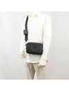 Saffiano Leather Shoulder Bag Black - PRADA - BALAAN 5