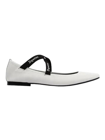 Women Joana Mary Jane Flats White - REPETTO - BALAAN 1