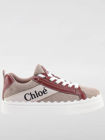 Sneakers Lauren Chloè in canvas e pelle - CHLOE - BALAAN 1