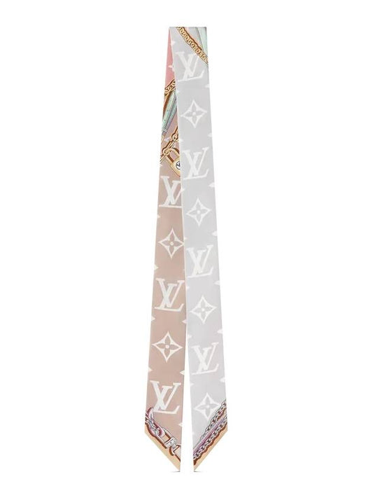 Ultimate Monogram BB Bandeau Scarf White - LOUIS VUITTON - BALAAN.