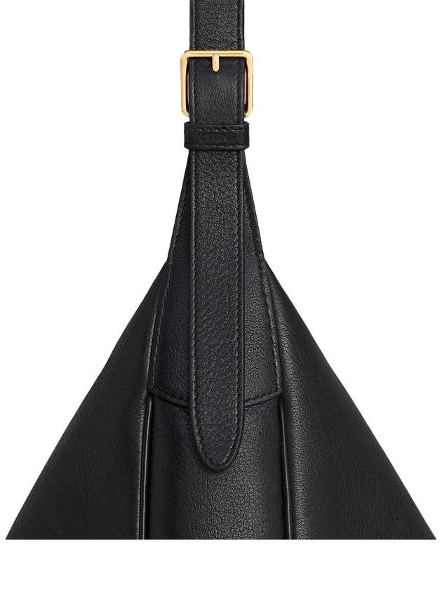 Heloise Supple Calfskin Shoulder Bag Black - CELINE - BALAAN 5