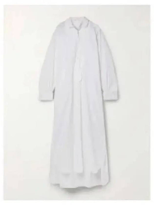 COSETTE Cotton Dress White 7222W2517OWH - THE ROW - BALAAN 2