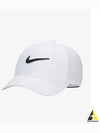 Dry Fit Club Structure Swoosh Cap White Black FB5625 100 - NIKE - BALAAN 2