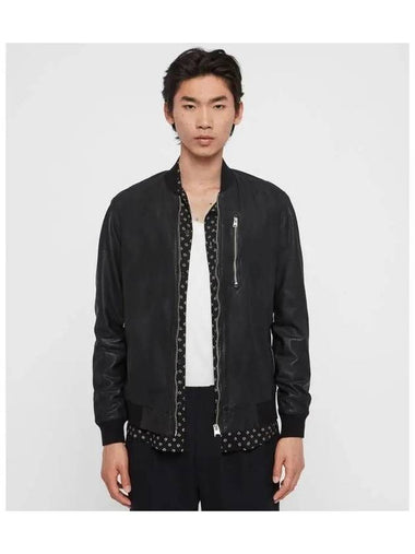 Kino Leather Bomber ML026J 5 Black - ALLSAINTS - BALAAN 1