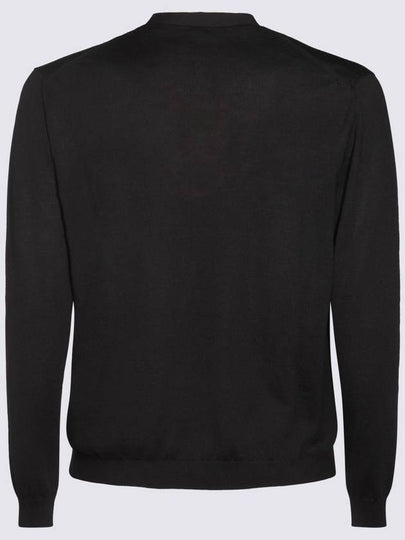 Malo Black Wool Knitwear - MALO - BALAAN 2