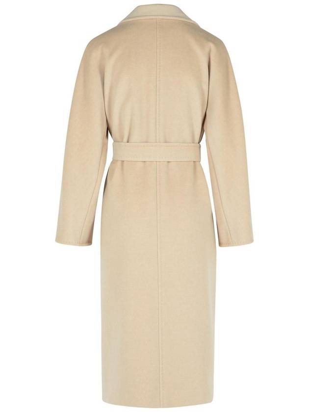 Max Mara 'Ticino' Beige Virgin Wool Blend Coat - MAX MARA - BALAAN 3