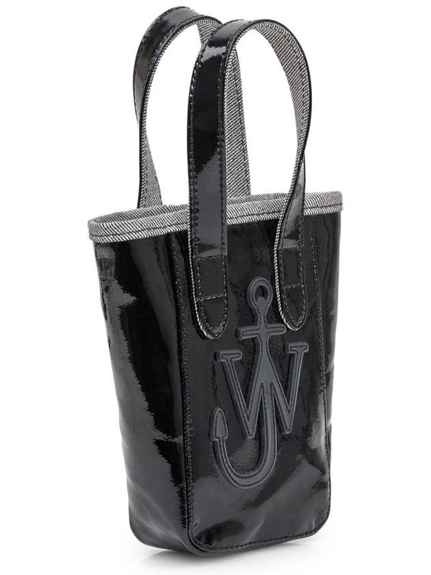 Anchor Patch Mini Belt Tote Bag Black - JW ANDERSON - BALAAN 4