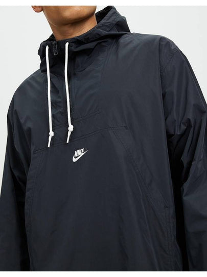 Anorak Hooded Windbreaker Top FN3892 010 Black MENS S L Asian Fit - NIKE - BALAAN 2