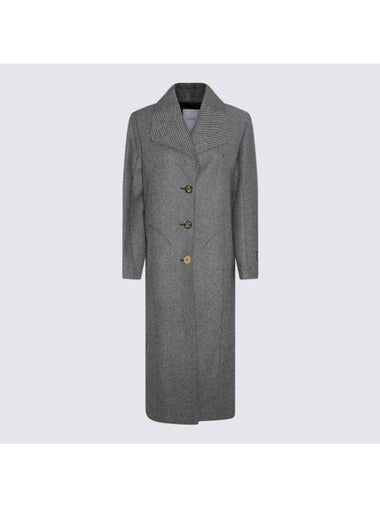 Virgin Wool Single Coat Graphite - PATOU - BALAAN 1