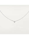 Women's D'amour Small Necklace Silver - CARTIER - BALAAN 3