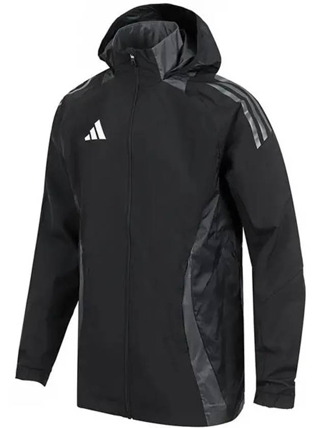 Tiro 24 Competition All Weather Track Jacket Black - ADIDAS - BALAAN 3