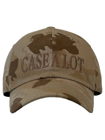 Logo Camo Ball Cap Desert - CASEALOT - BALAAN 1