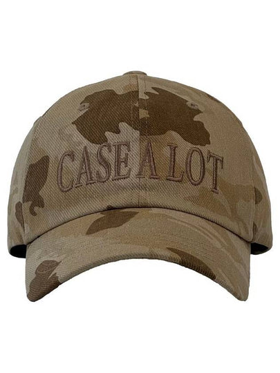 Logo Camo Ball Cap Desert - CASEALOT - BALAAN 2