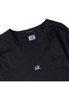 logo print short sleeve t-shirt black - CP COMPANY - BALAAN 4