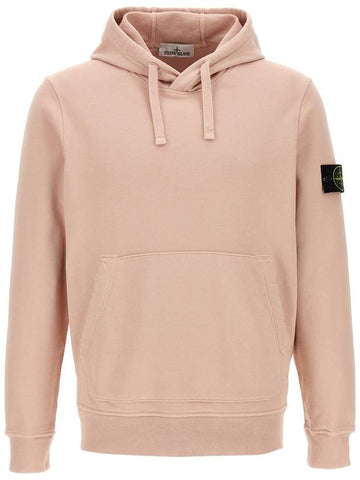 Stone Island Logo Badge Hoodie - STONE ISLAND - BALAAN 1