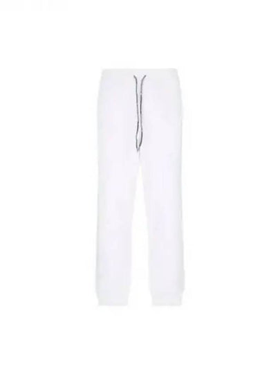 Logo Classic Drawstring Cotton Track Pants White - VIVIENNE WESTWOOD - BALAAN 2