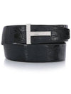 TB246P ECY001 U9000 Silver T Buckle Reversible Belt - TOM FORD - BALAAN 2