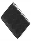 Intrecciato Half Wallet Black - BOTTEGA VENETA - BALAAN 2