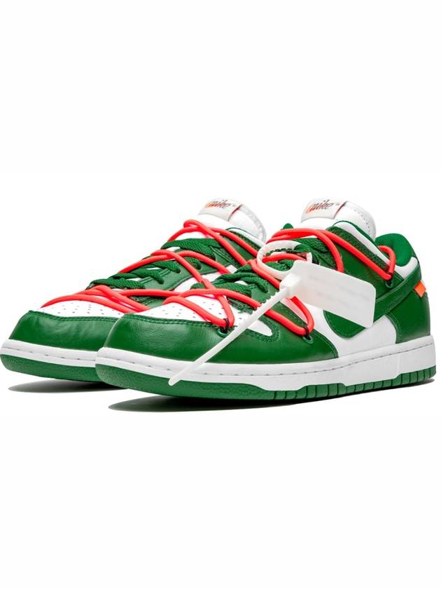 Off-White Dunk Low-Top Sneakers Pine Green - NIKE - BALAAN 2