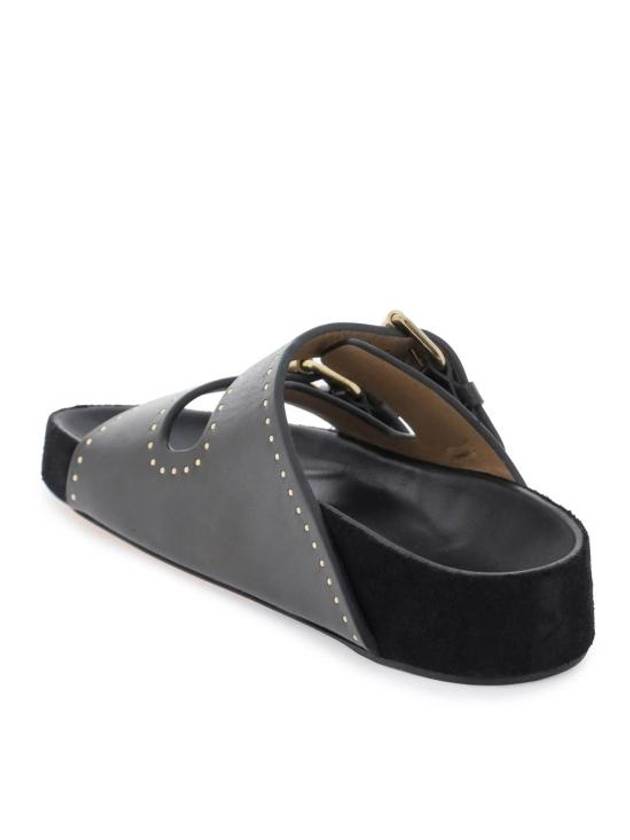 Lennyo Sandals Black - ISABEL MARANT - BALAAN 4