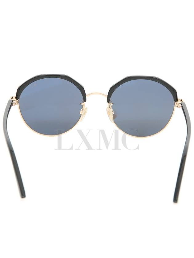 Sunglasses BB logo black gold double B BA137K - BALENCIAGA - BALAAN 4