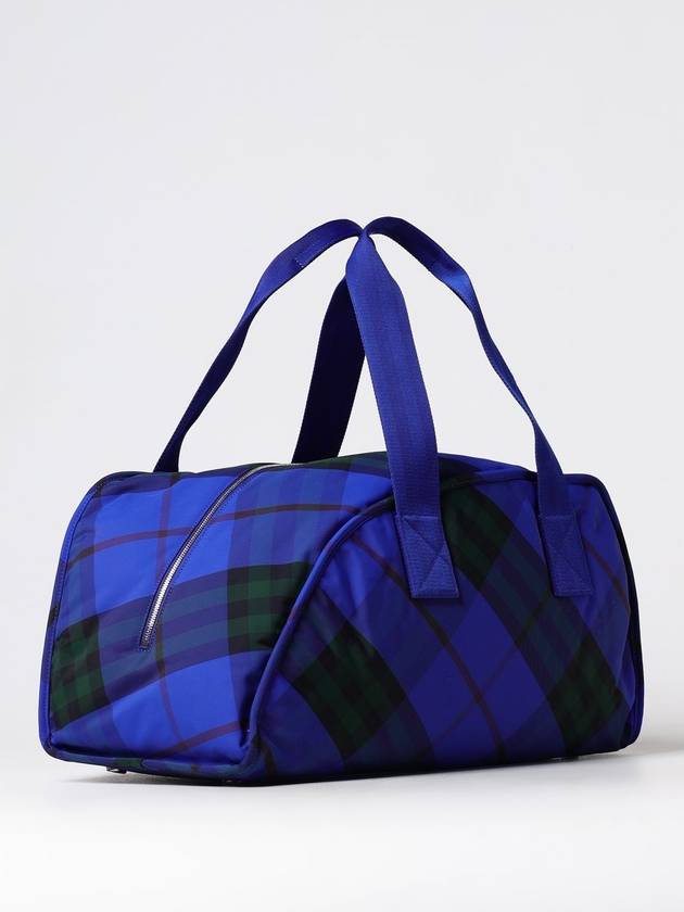 Shield Medium Duffel Bag Blue - BURBERRY - BALAAN 4